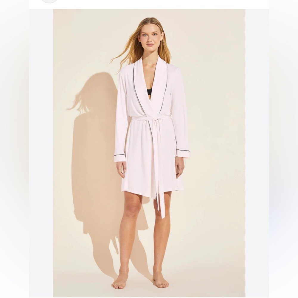 Eberjey Pink Robe Soft Lightweight